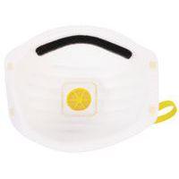 10 Demi-masques respiratoires coque à usage unique FFP1 Avec soupape thumbnail image 3