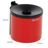 Cendrier mural Manutan - 1.5L - Rouge thumbnail image 4