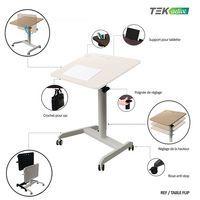 Table réglable assis-debout inclinable mobile FLIP -Tek active thumbnail image 4