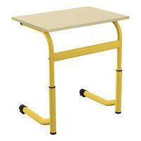 Table scolaire réglable Forum chants plaqués - Image 2