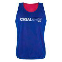 Chasuble réversible bleu royal rouge Casal Sport