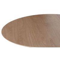 Table réunion Nora Ø 100 cm Chêne/Blanc thumbnail image 2