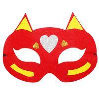 Set 12 masques feutrines à décorer 18x10cm - Image 2