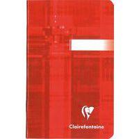 Carnet piqûre 9x14 cm 96 pages 5x5 90g- Clairefontaine
