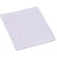 Etui 100 feuillets recharges classeurs 17x22cm Seyès blanc - Pichon