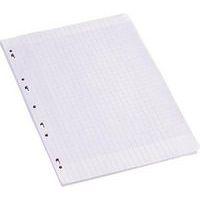 Feuillet recharge classeurs A4 seyes 100 pages blanc 90g NF 90 (Etui de 50) - Image principale