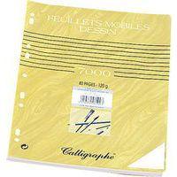 Etui 40 feuillets recharge classeurs 80 pages A4 120g - Clairefontaine