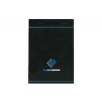 Bloc notes 100 feuilles 70g A4 piqué quadrillé 5x5 - Conquerant