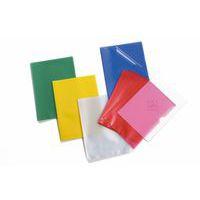 Sachet 10 pochettes coin polypropylène assorties 22x31 cm - Purple
