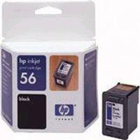 Cartouche encre noire HP C6656AE n°56 - HP