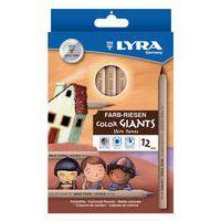 Etui 12 crayons géants couleurs couleurs de peau - Lyra