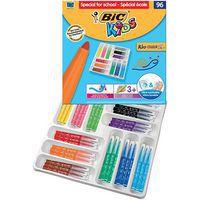 Classpack 96 feutres grosse pointe XL - Bic