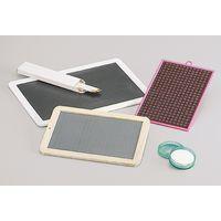 Boîte plastique garnie éponge - Purple