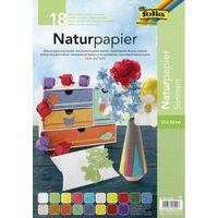 Pochette 18 feuilles papier nature, 23 x 33 cm - Image principale
