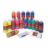 Flacon 1 litre gouache pichon avec bec verseur - jaune citron - Image 5