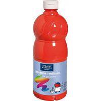 Flacon 1 litre gouache redimix lefranc bourgeois - vermillon - Image principale