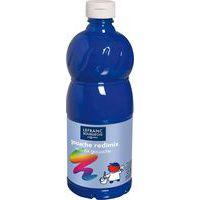 Flacon 1 litre gouache redimix lefranc bourgeois - bleu cobalt - Image principale