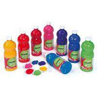 Assortiment 8 flacons 1 litre gouache lot n° 2 - Lefranc Bourgeois