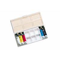 Boîte 5 tubes gouache 10 ml couleurs primaires - Pébéo