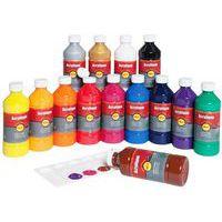 Flacon 500 ml gouache acrylique pichon - bleu outremer - Image 4