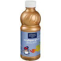 Flacon 500 ml, couleurs acryliques glossy lefranc & bourgeois - or - Image principale