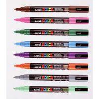 Marqueur POSCA PC3M pointe fine ogive 0,9 -1,5 mm - NOIR - Image principale