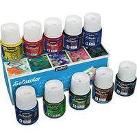 Boîte 10 flacons sétacolor assortis, transparent réf. 075 pébéo - Image principale