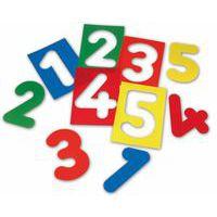 Valisette de 10 pochoirs les chiffres de 0 à 9. - Image principale