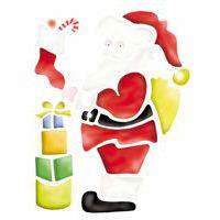 Ensemble de 6 pochoirs géants 250 x 350 mm - Image principale