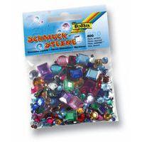 Assortiment pierres précieuses à coller - Folia - Lot de 1800 pièces