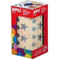 Rouleau de 2360 étoiles holographiques assorties - Apli Kids