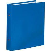 Classeur 17x22 cm couverture plastique 2 anneaux 30 mm - Purple