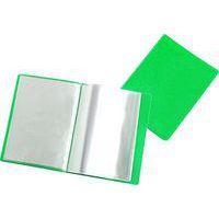 Reliure plastique 30 volets transparents A4 - Vert - Image principale