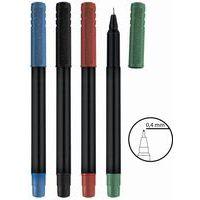 Feutre pointe ultra fine 0.4 mm - rouge - Image principale