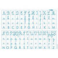 Tableau blanc effaçable a sec 70 x 100 cm - abécédaire (non effaçable à sec) - Image principale