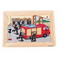 Puzzle a 4 niveaux 'les pompiers'