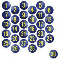 Set de 30 marquages chiffres - Image principale