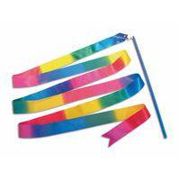 Lot de 4 rubans gymnastique rythmique et sportive