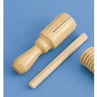 Tone block en bois avec maillet