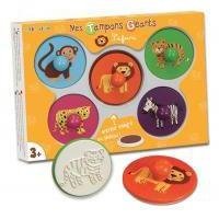 Coffret tampons géants safari - Image principale