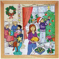 Puzzle à thème la fête de noël - Rolf