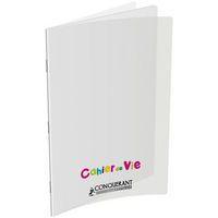 Cahier de vie PP 24x32 cm 96 pages uni/ ligné 8mm - Conquerant