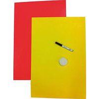 Paquet 10 feuilles affiches fluo 550g 40x60cm Clairefontaine