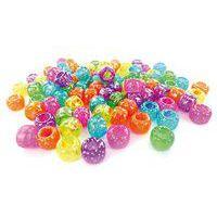 Sachet 1000 perles cassis multicolores pailletées Ø 4 mm - Innspiro