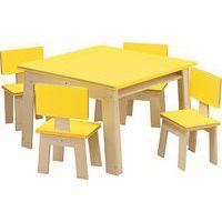 Table bureau imitation livre 4 places - Jb bois