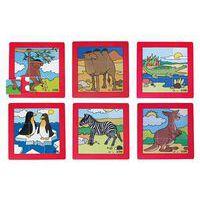 Puzzle les animaux du zoo - Rolf