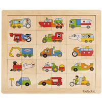 Puzzle méli-mélo les transports - Beleduc