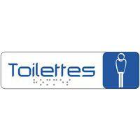 Lot 3 plaques toilettes : femmes, hommes, handicapés