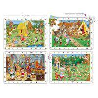 Puzzles d'observation les contes - Akros