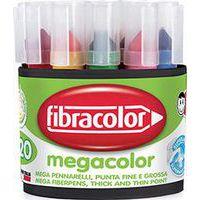 Gobelet 20 feutres géants méga Color - Image principale